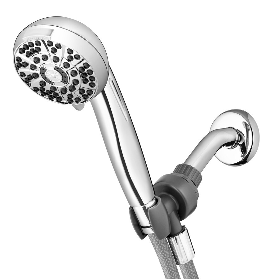 Waterpik PowerPulse Massage Chrome 6Spray Handheld Shower in the