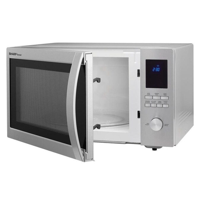 sharp-1-6-cu-ft-1100-watt-countertop-microwave-stainless-steel-in-the