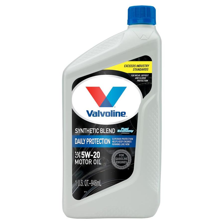 Valvoline Sae 5w 20 Motor Oil 1 Quart In The Motor Oil Additives Department At Lowes Com