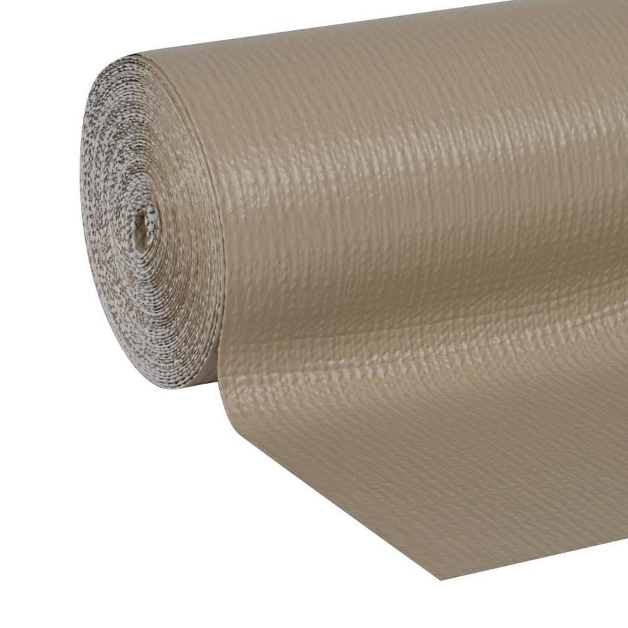 Duck Smooth Top Easy Liner 12in x 30ft Taupe Shelf Liner in the Shelf