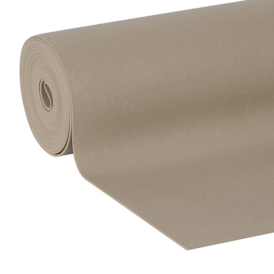 Duck Solid Grip EasyLiner 20in x 12ft Taupe Shelf Liner in the Shelf