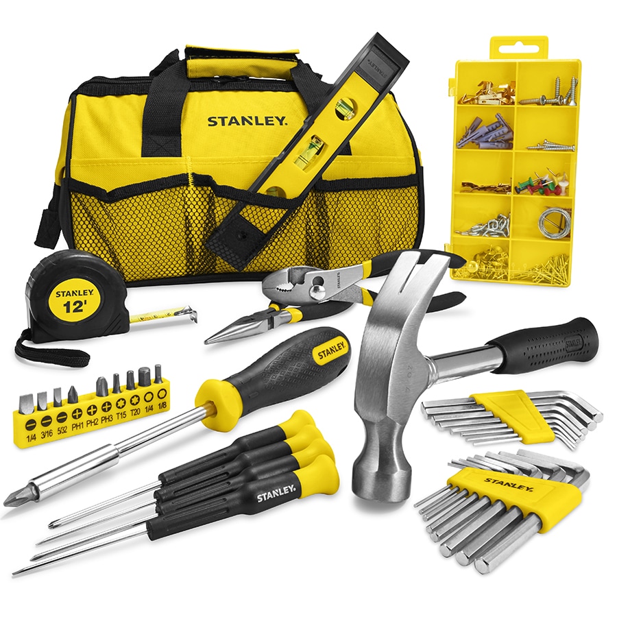 Stanley 38 Piece Household Tool Set With Soft Case In The Household