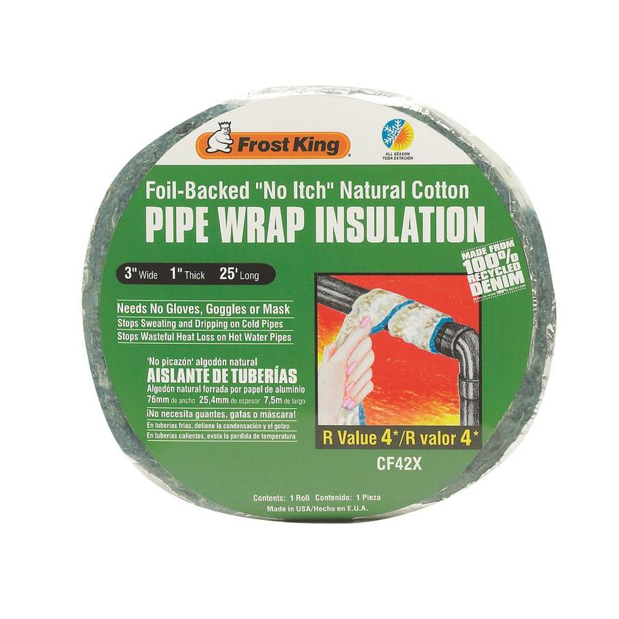 Frost King 1in Foam Plumbing Pipe Wrap Insulation in the Pipe Wrap