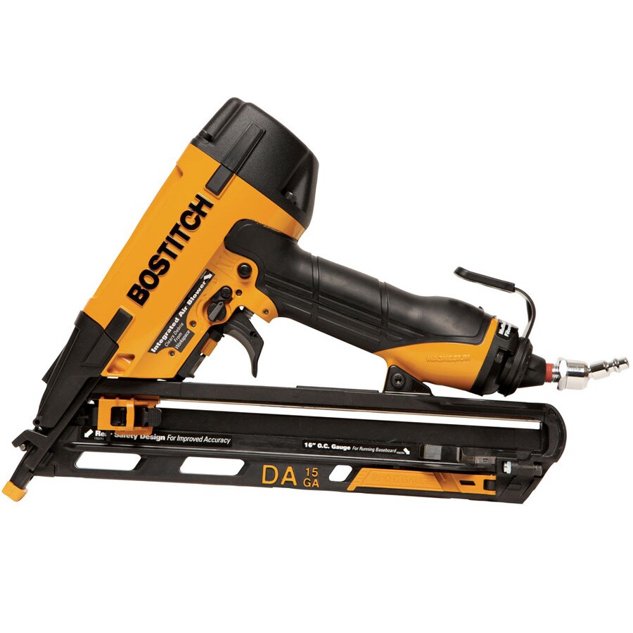 Bostitch 2.5in 15Gauge Finish Nail Gun at