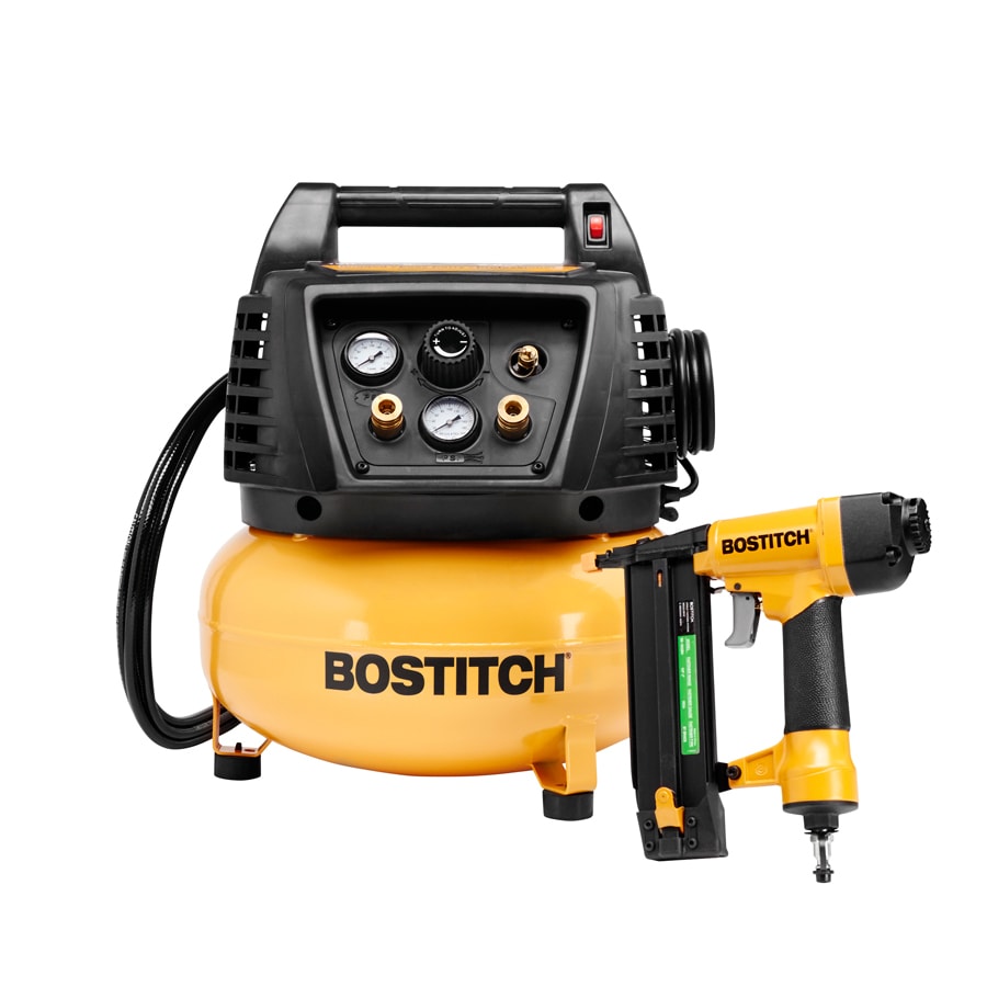 Bostitch 0.8HP 6Gallon 150PSI Electric Air Compressor in the Air