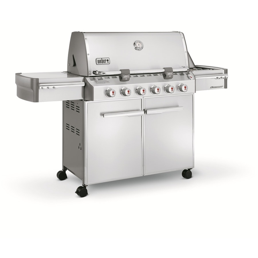 gas handel morfine Weber SOSWEBER SUMMIT S-620 LP STAINLES in the Gas Grills department at  Lowes.com