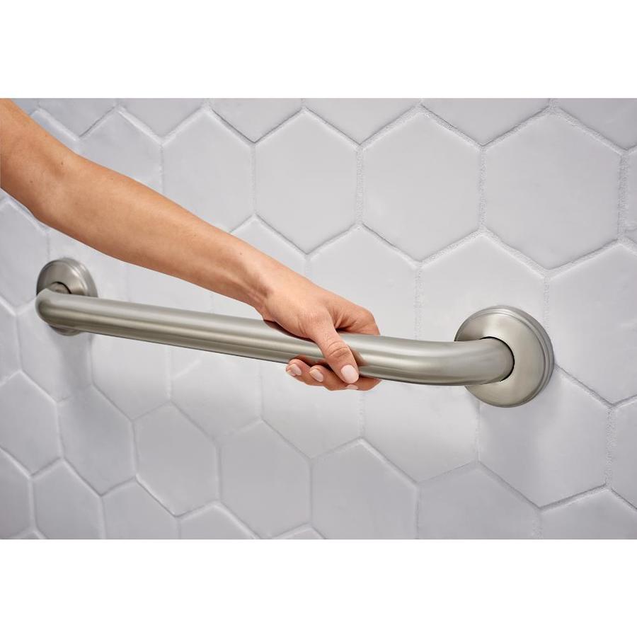 Franklin Brass 5700 Series 18 In Satin Nickel Wall Mount Ada Compliant Grab Bar In The Grab