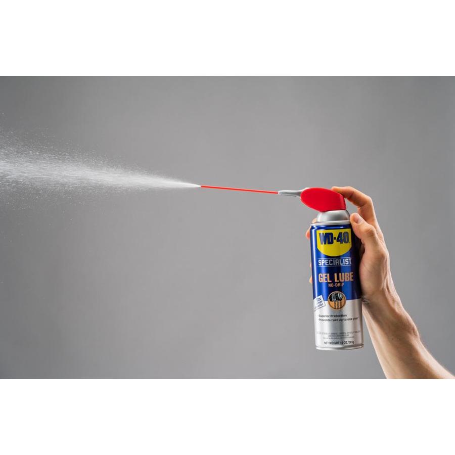 Wd 40 Specialist Spray And Stay Gel Lubricant 10 Oz No Drip Formula