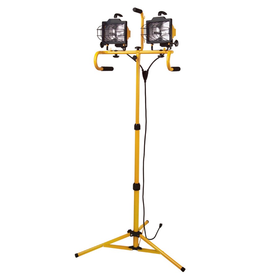 battery powered work light with stand