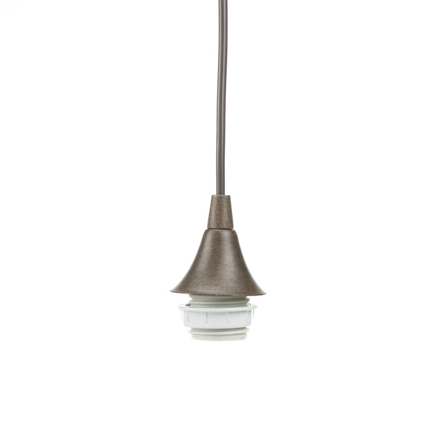 Portfolio French Bronze Transitional Cylinder Pendant Light In The Pendant Lighting Department At Lowes Com