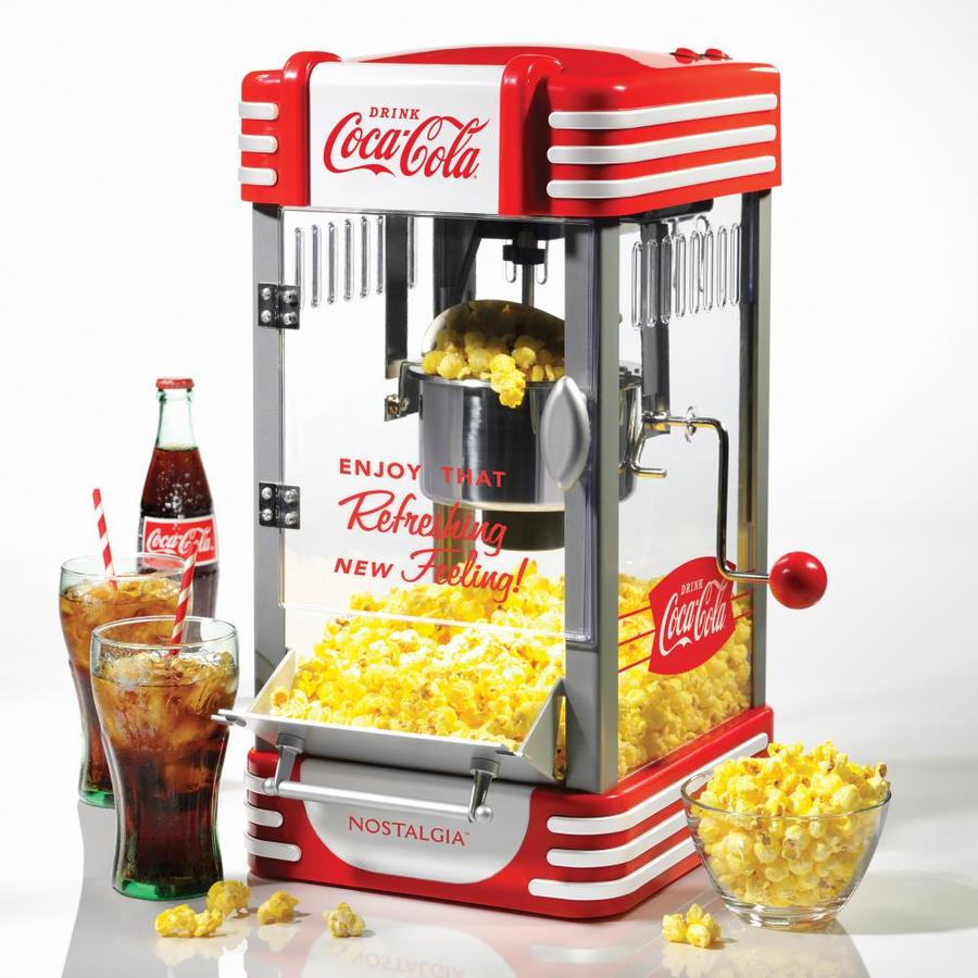 nostalgia popcorn machine didnt come with crank