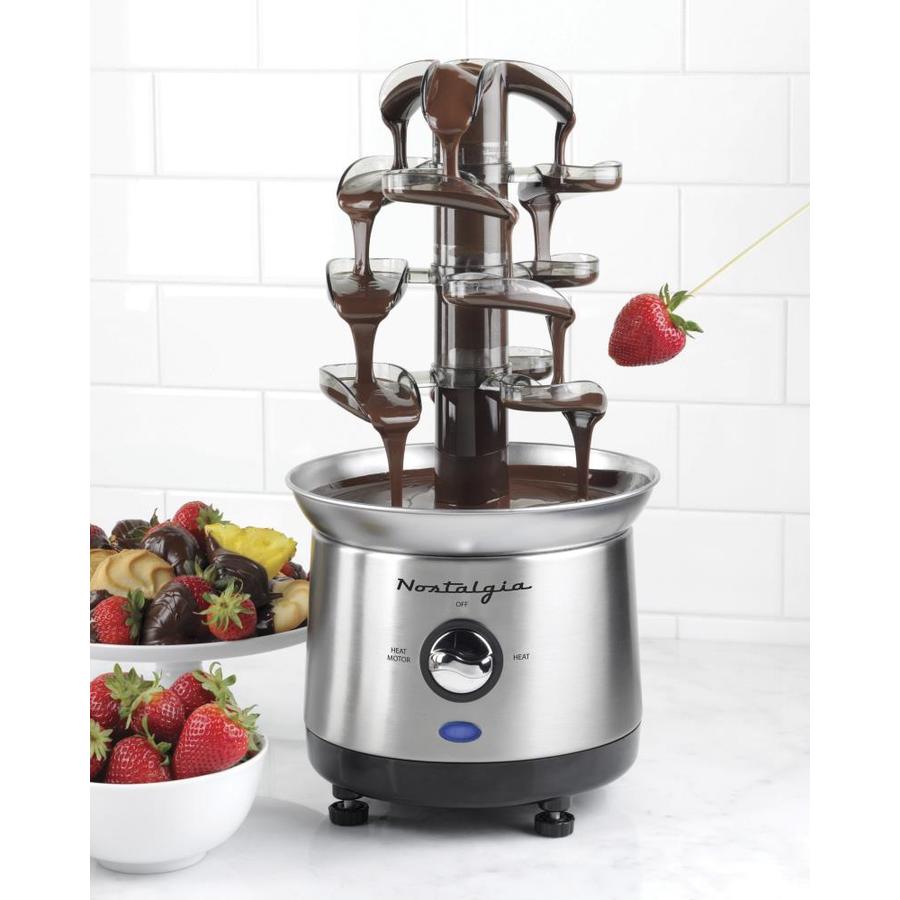 Nostalgia Nostalgia CFF1000 2Pound Stainless Steel Cascading Fondue