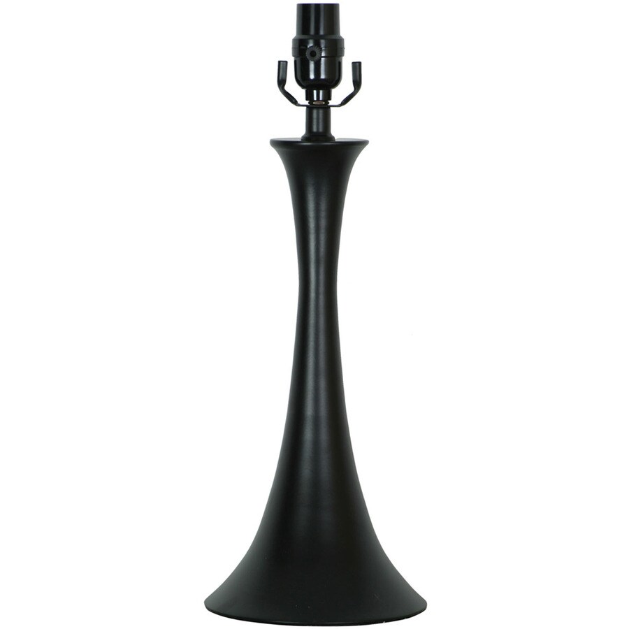 Shop Style Selections 17.5-in Black Lamp Base at Lowes.com