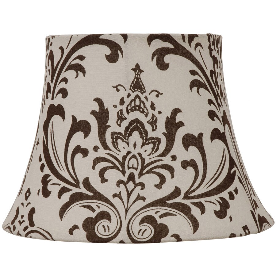 brown and cream lamps