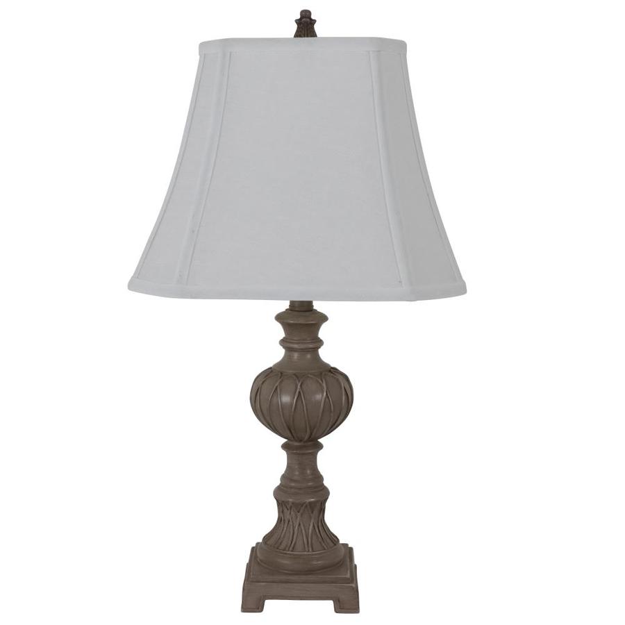 Decor Therapy 25-in Carved French Verdi Table Lamp in the ...