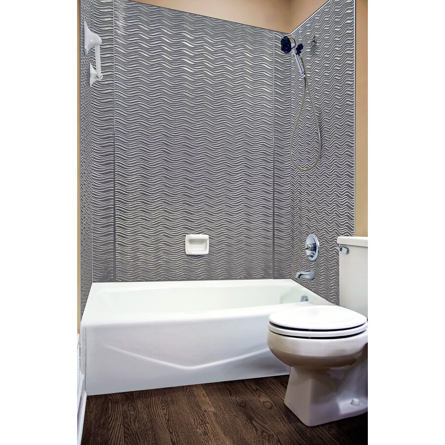 fiberglass bathtub and surround
