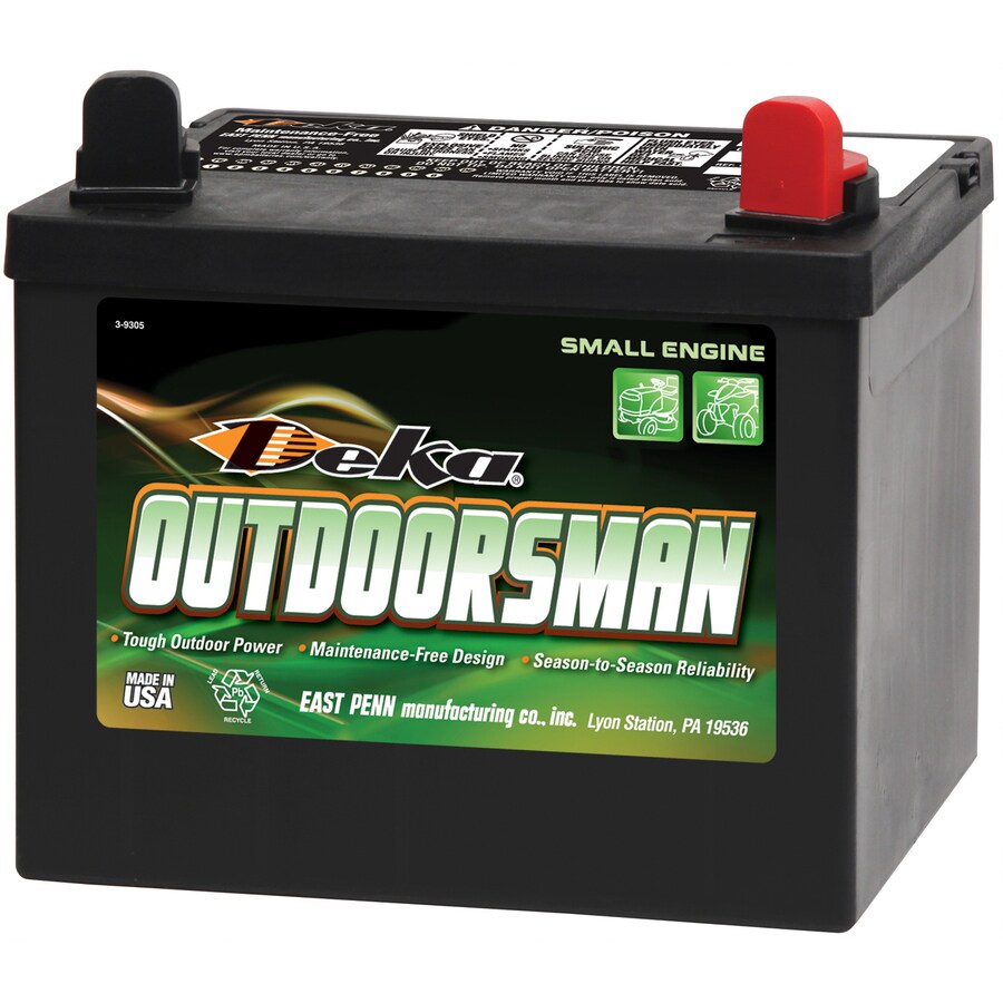 Deka 12 Volt 365 Amp Mower Battery In The Power Equipment Batteries Department At Lowes Com