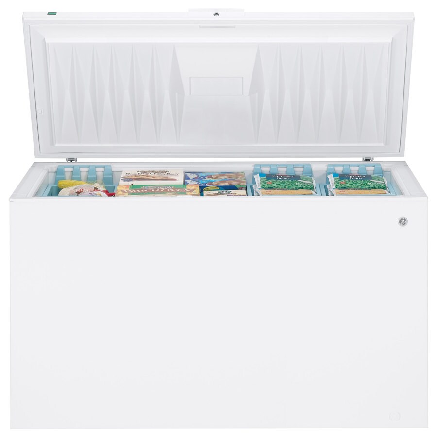 GE 19.9cu ft Chest Freezer (White) in the Chest Freezers department at