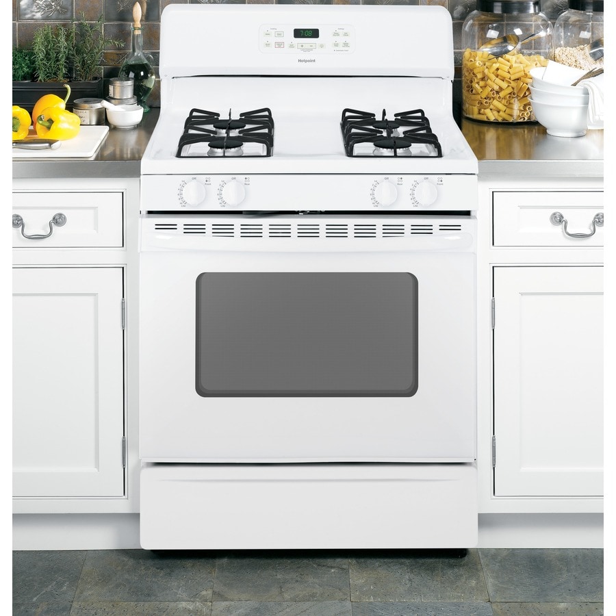 hotpoint gas range self cleaning oven instructions