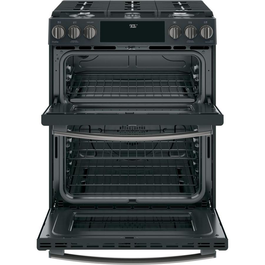 GE Profile 5 Burners 4.3cu ft / 2.4cu ft Selfcleaning and Double