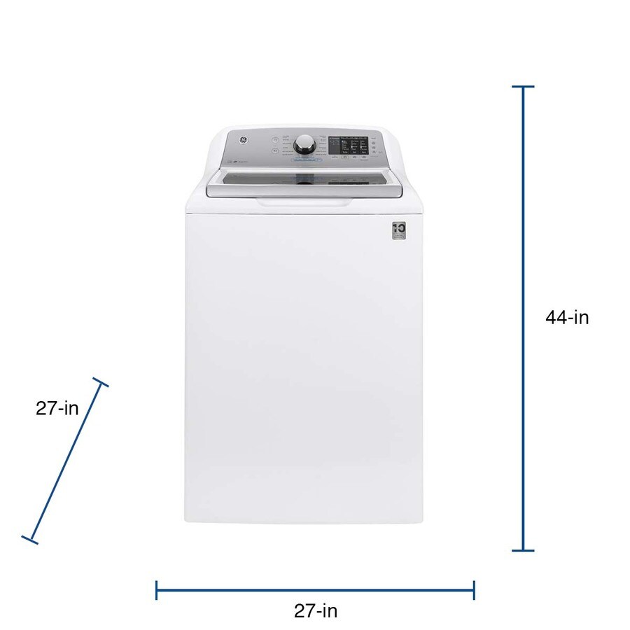 Ge Gtw335asnww 4 2 Cu Ft 27 Inch Top Load Washer Appliances Connection