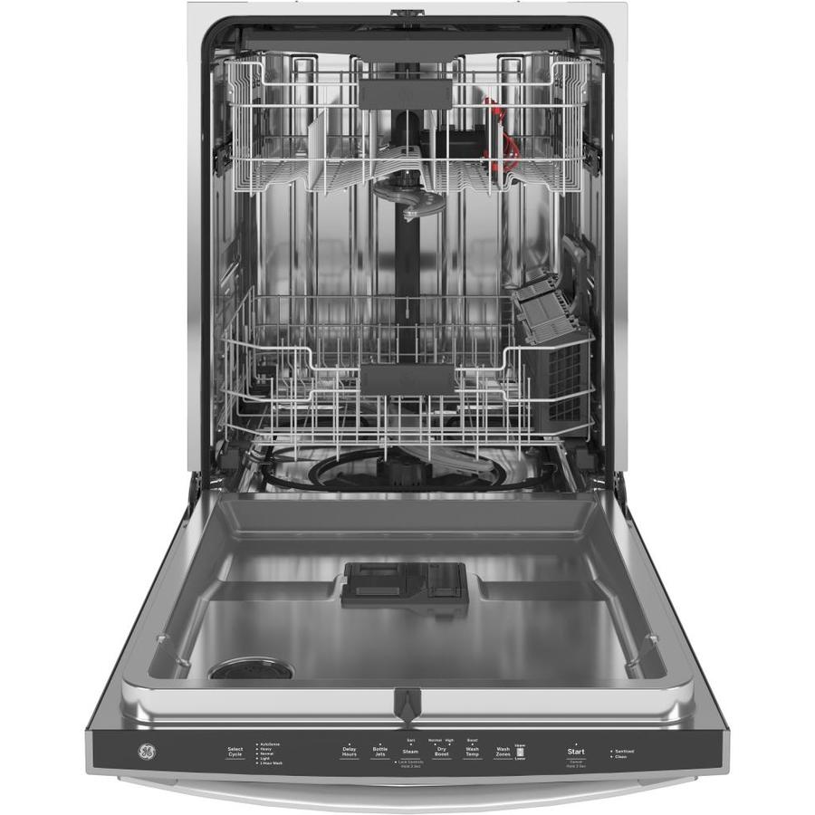 GE Dry Boost 46Decibel Top Control 24in BuiltIn Dishwasher