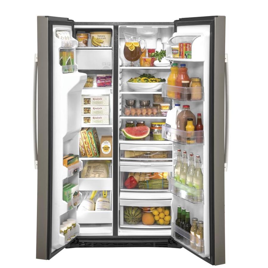 Narrow Counter Depth Refrigerator With Ice Maker