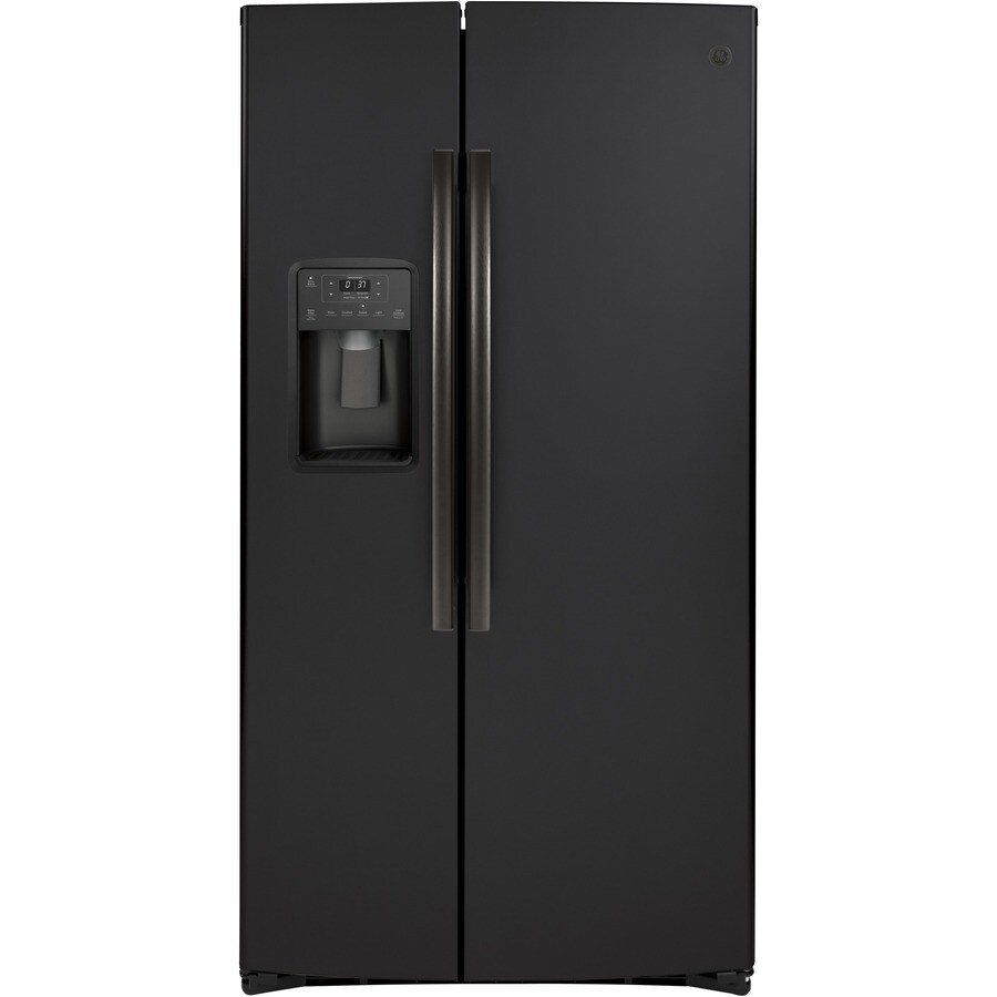 GE 21.8cu ft Counterdepth SidebySide Refrigerator with Ice Maker