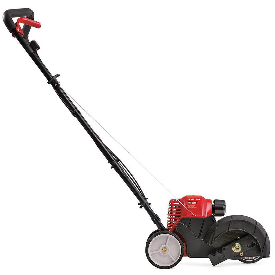 battery powered lawn edger with blade