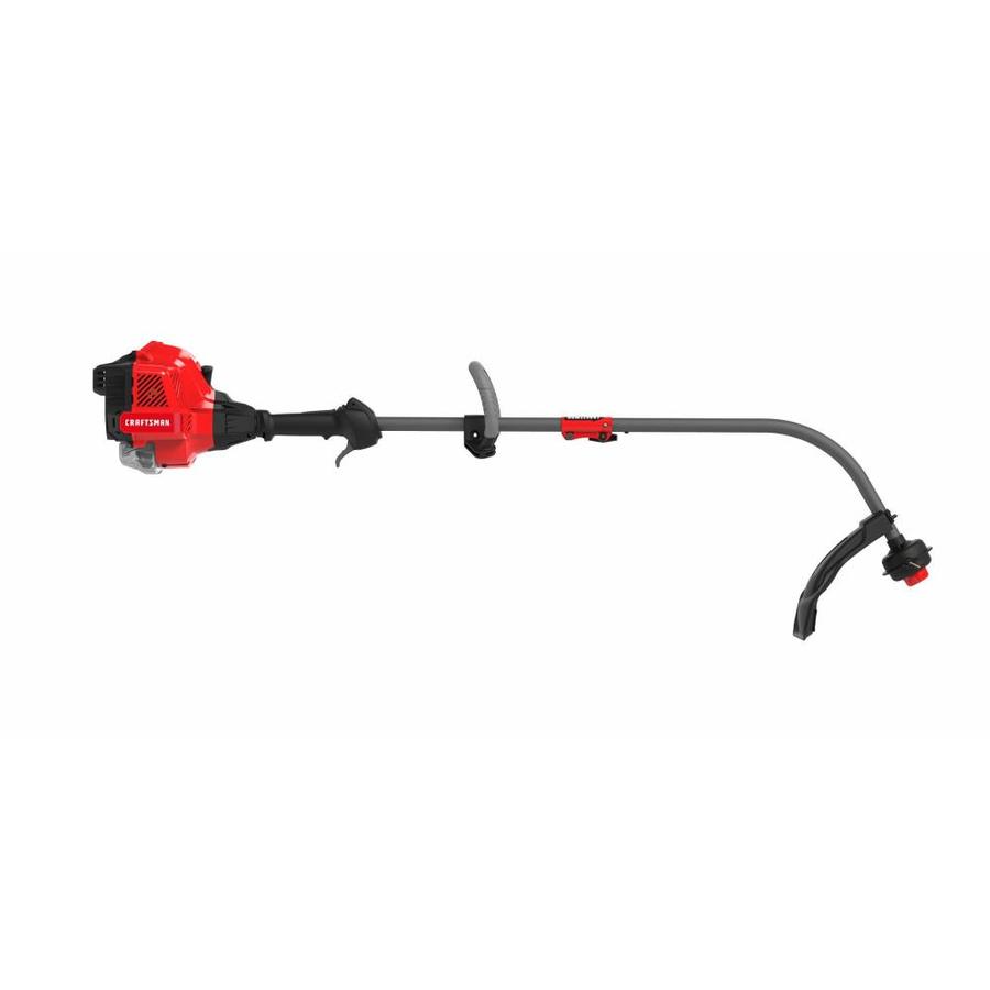 gas trimmer with edger attachment