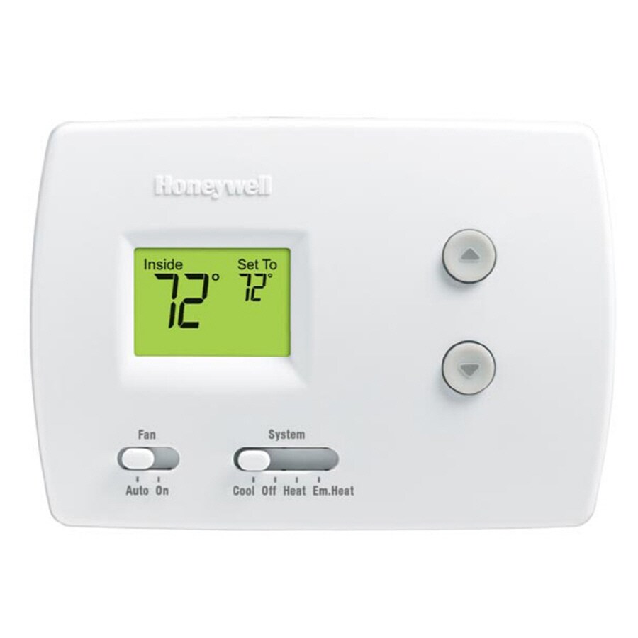 honeywell 2 stage non programmable thermostat