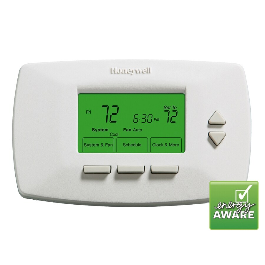 How To Program A Honeywell Programmable Thermostat : How To Program A