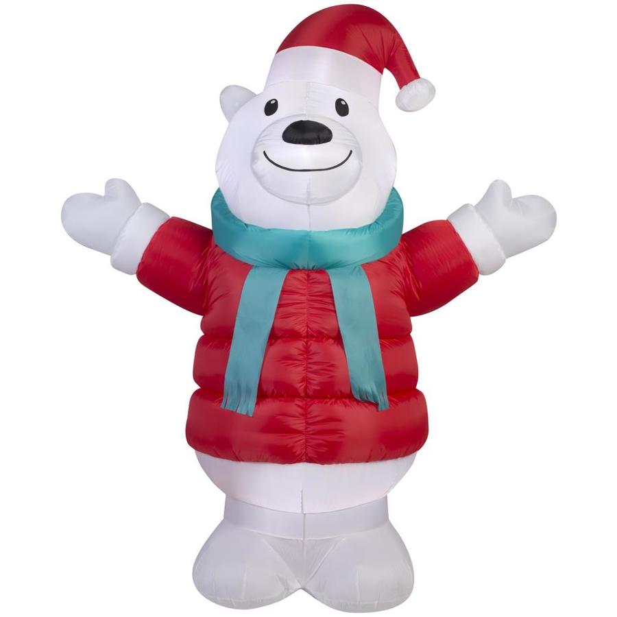 bear christmas inflatable