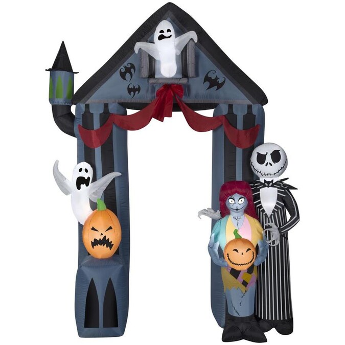 Gemmy Airblown Archway Nightmare Before Christmas 9 foot Halloween Inflatable in the Halloween ...