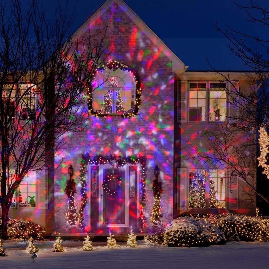 Gemmy Projection MultiFunction Multicolor LED MultiDesign Christmas