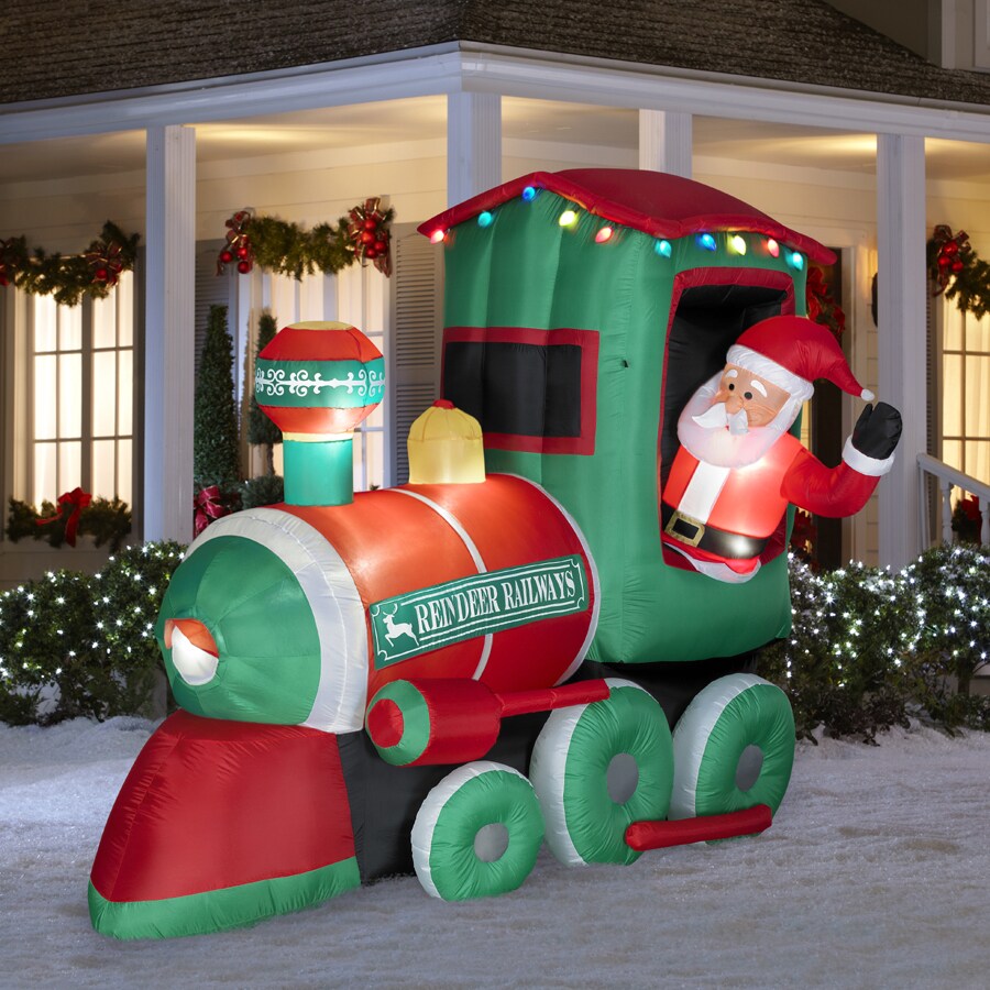 holiday living christmas tree train