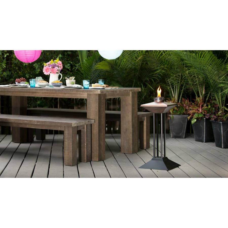 tiki patio torch table