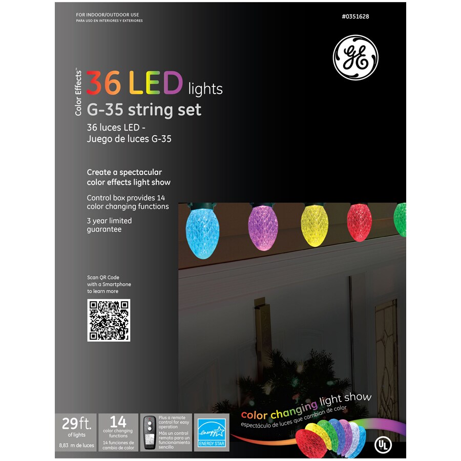 ge 36 led color changing lights