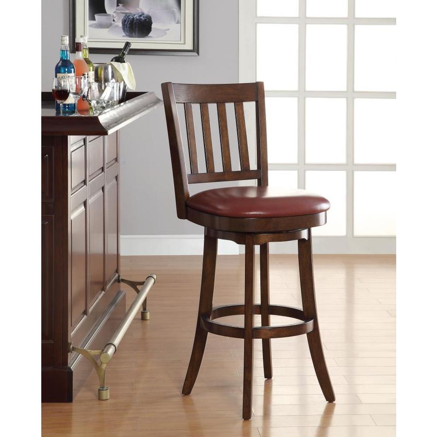 OSP Home Furnishings Crimson Red Bar Stool in the Bar Stools department