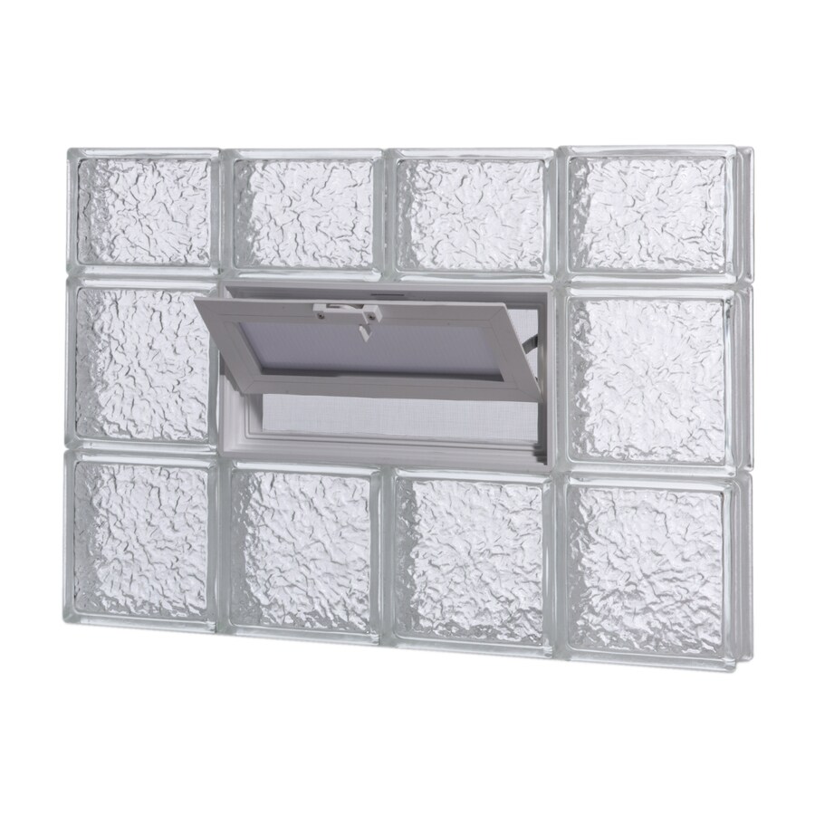 Shop Pittsburgh Corning GuardWise Icescapes Vented Frameless ...