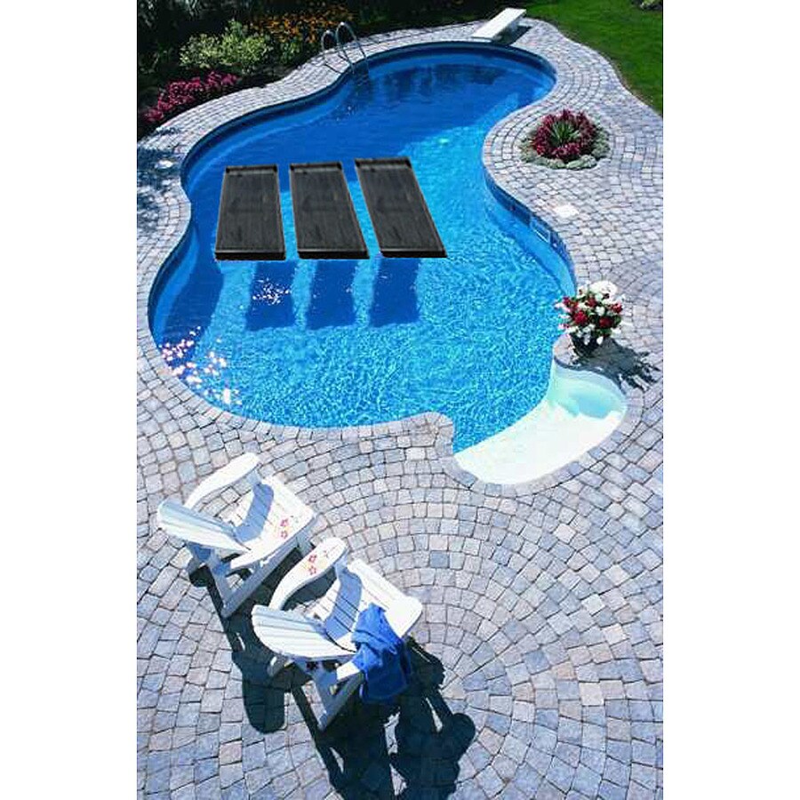 solar pool heater floats