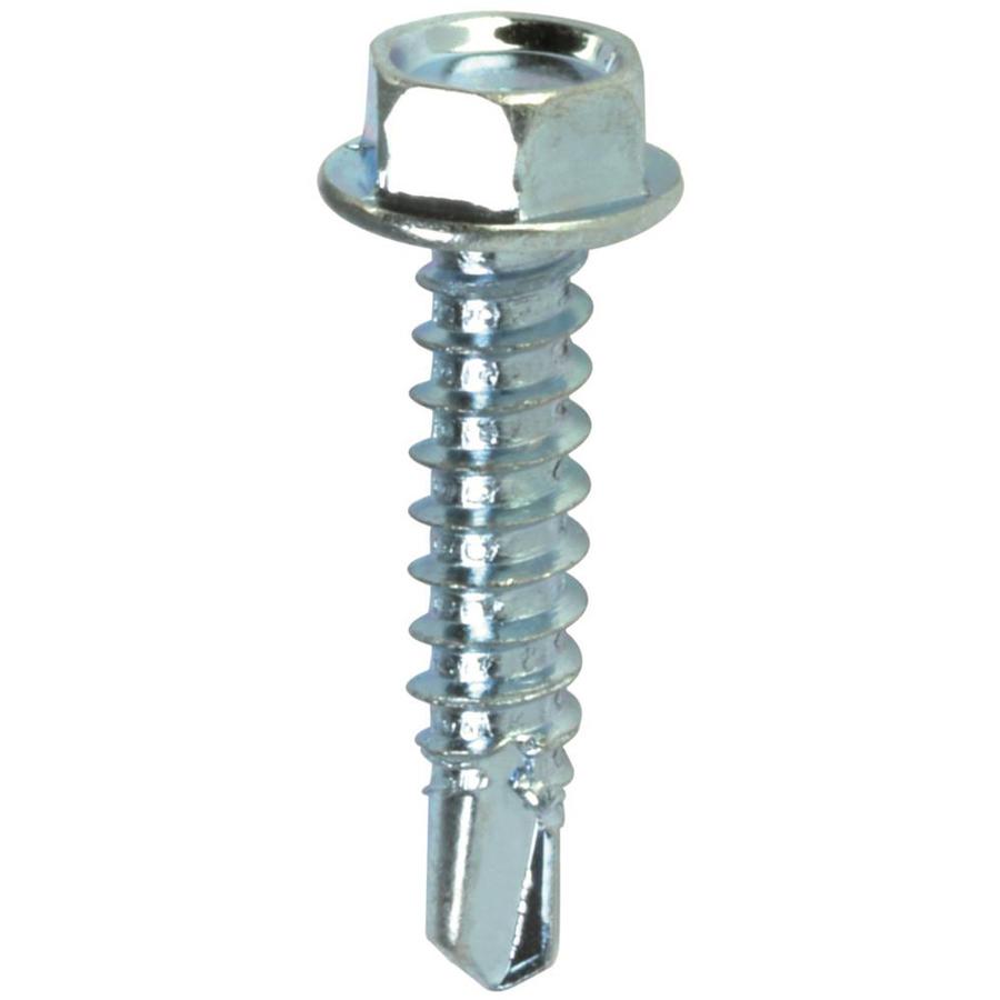 Teks 12 x 1in Socket HexDrive Sheet Metal Screws (100Count) in the