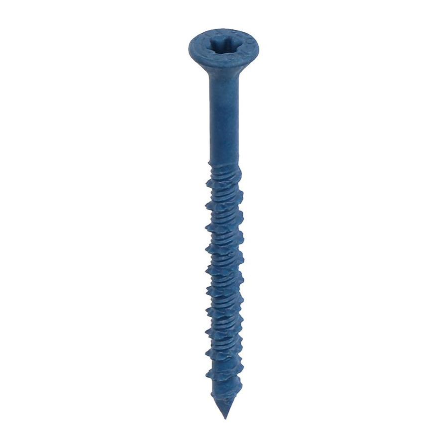 Tapcon 3 16 In X 2 1 4 In Star Flat Head Concrete Anchors 225 Pack In The Concrete Anchors