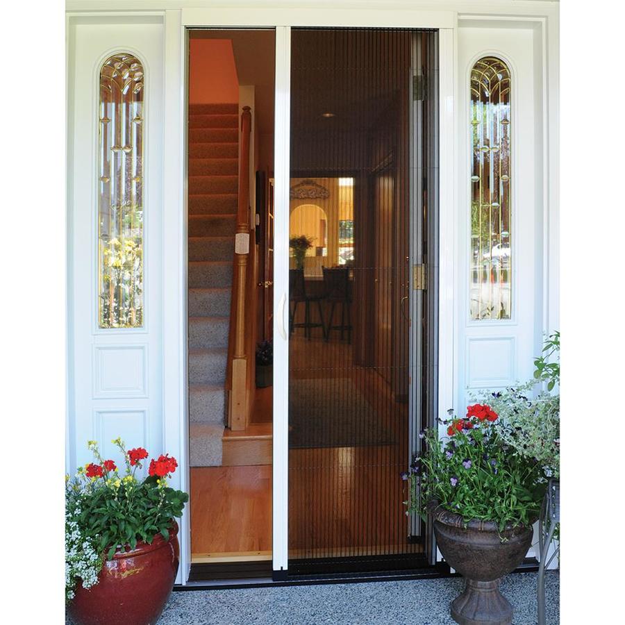 Larson Inspire 36 In X 81 In White Aluminum Frame Retractable Screen