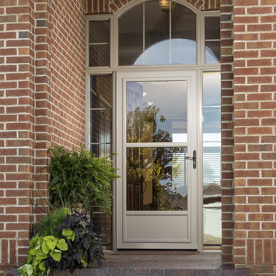 storm doors with screens brown storm doors with screens brown