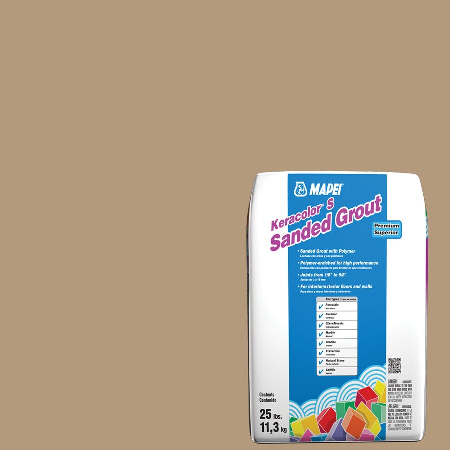 shop mapei keracolor s 25 lb bamboo sanded powder grout at lowes com shop mapei keracolor s 25 lb bamboo sanded powder grout at lowes com