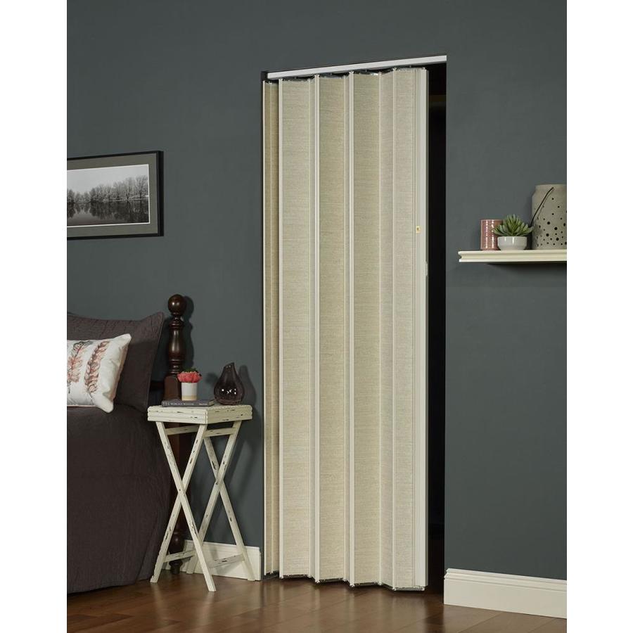 Spectrum Woodshire 36-in X 96-in White MDF Accordion Door (Hardware ...