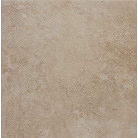 Sienna Almond Glazed Porcelain Indoor/Outdoor Floor Tile (Common: 12-in x 12-in; Actual: 11.69-in x 11.69-in)