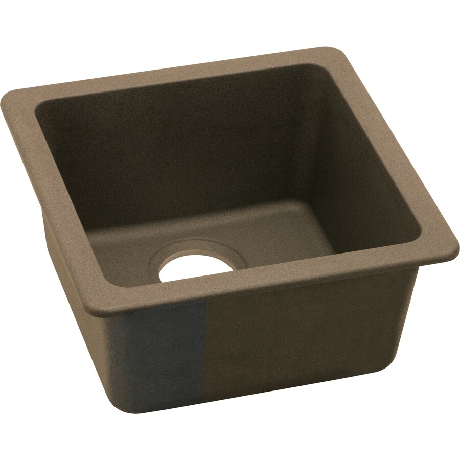 ... Gourmet Mocha Single-Basin Granite Residential Bar Sink at Lowes.com