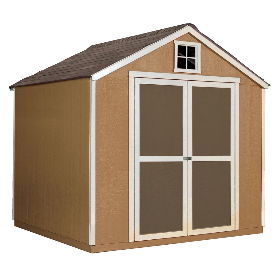 Shop Heartland Belmont Gable Engineered Wood Storage Shed ...